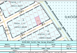 Arnavutköy Çiftlik tepede 1.10 imarlı