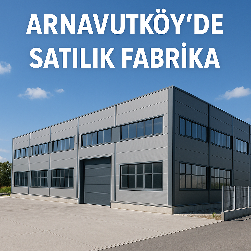 Arnavutköy’de Satılık 4000 m² Kapalı Alana Sahip Modern Fabrika 1 Arnavutkoy Satilik Fabrika